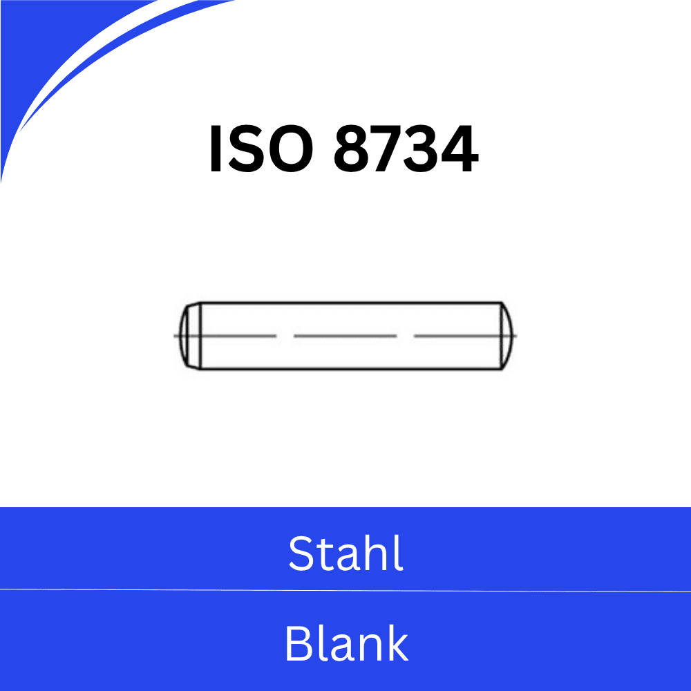 Bild von  ➤ Kategorie: ISO 8734 (Zylinderstifte) Stahl blank